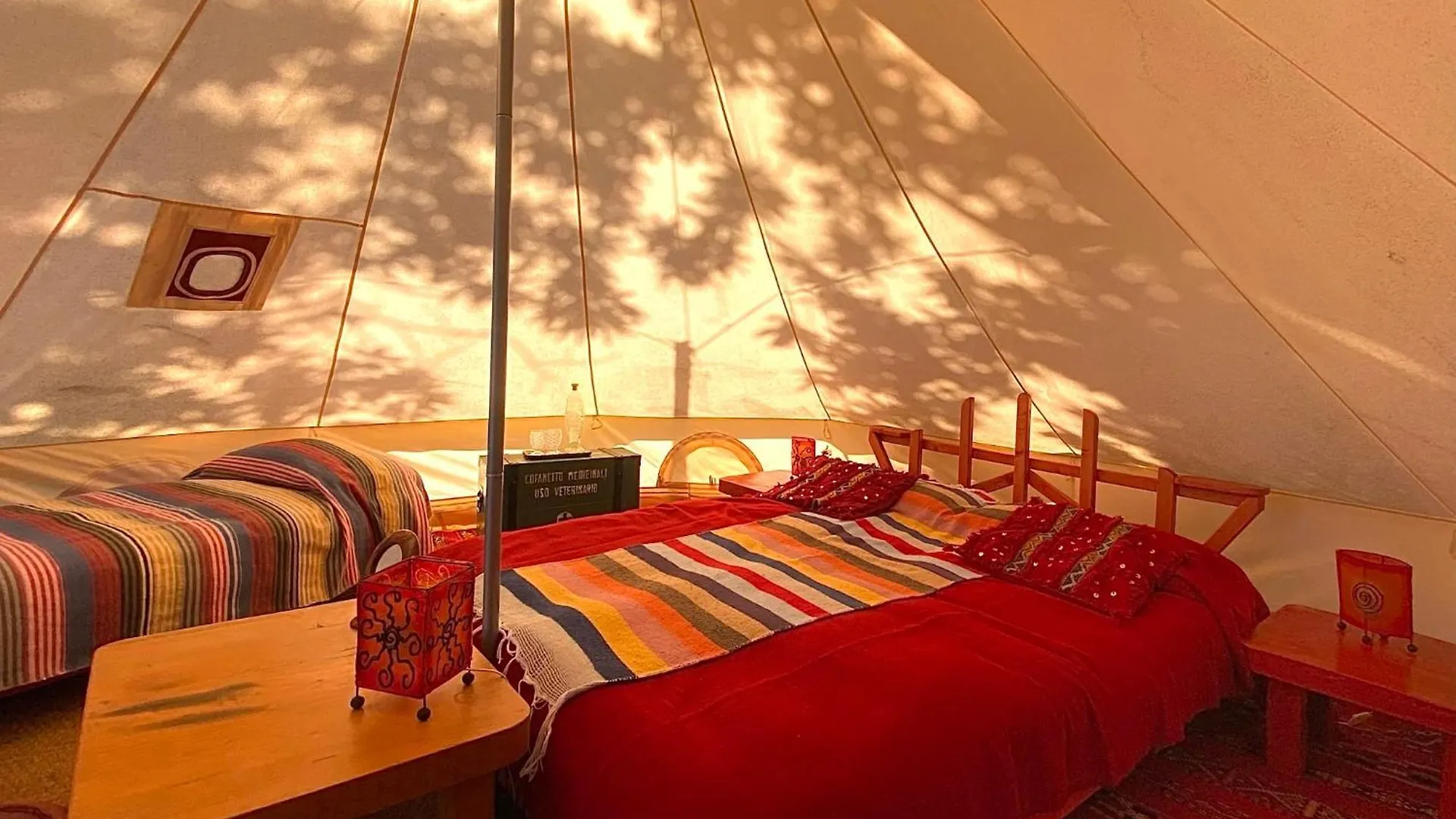 אוהל מפואר סנטה פיורה Tenda Glamping Vista Sulla Valle - Podere Di Maggio